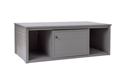 New Age Pet 48 in. Lo-Boy Versa Stand, Gray