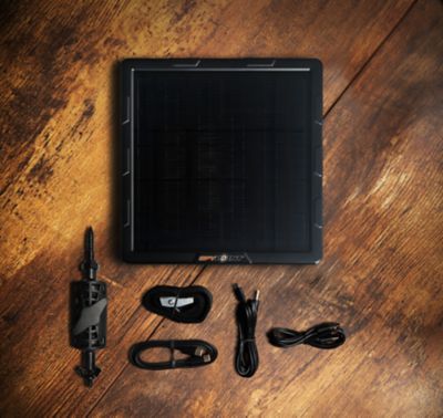 Image showing  SPLB-10 Compact Solar Panel with Lithium Battery Game Trail Camera Accessory
