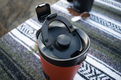 Image showing  Travel Coffee Press, Red