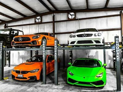 Image showing  HD-7W Standard Width, High Lift, Wide Car Lift