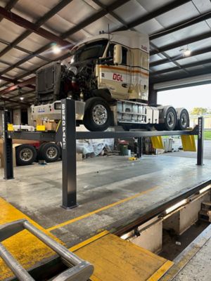 Image showing  HDS-27X 27,000-lb. Capacity / Four-Post Lift / Extended