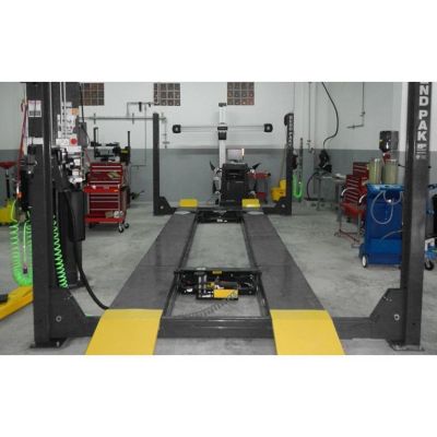 Image showing  HDS-14LSX 14,000-lb. Capacity / Alignment Lift / Extended / Includes Turnplates and Slip Plates