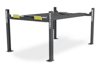 Image showing  HD-9AE 9,000-lb. Capacity / Four-Post Alignment Lift / Includes Turnplates and Slip Plates