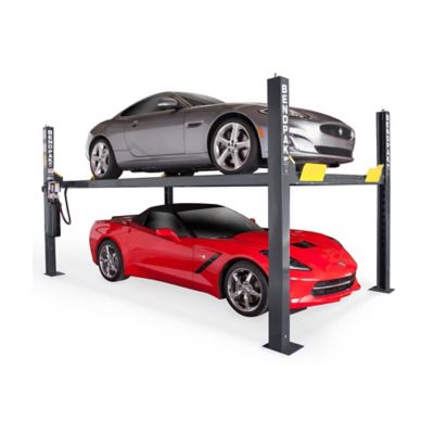 Image showing 3 th BendPak HD-9STX 9,000 lb. Capacity, Four-Post Lift, Narrow Width, High Lift