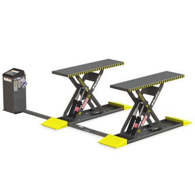 Image showing  MDS-6LP 6,000 lb. Capacity / Mid-Rise Scissor Lift / Open-Center