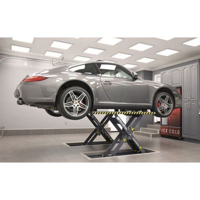 Image showing  6,000 lb. Capacity/Mid-Rise Lift/Open-Center/Flush-Mount Jack