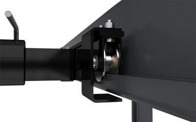 Image showing  RJ7W 7,000 lb. Capacity / Rolling Bridge Jack / Easy-Roll Wheels