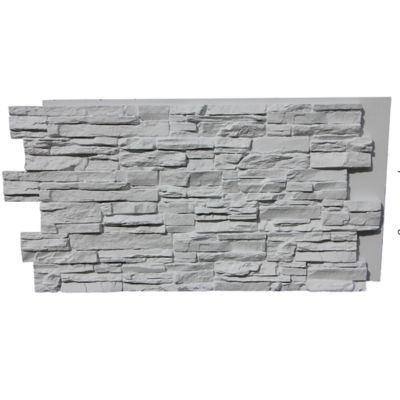 Image showing  Lightning Ridge 48 in. x 24 in. Faux Stone Siding Panel, LR-4824-CWE