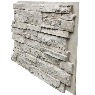 Image showing  Canyons Edge 48 in. x 24 in. Faux Stone Siding Panel, CE-4824-BTN