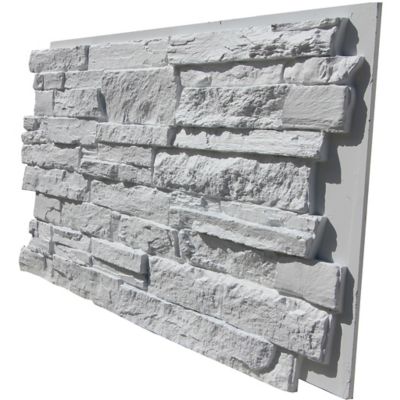 Image showing  Canyons Edge 48 in. x 24 in. Faux Stone Siding Panel, CE-4824-CWE