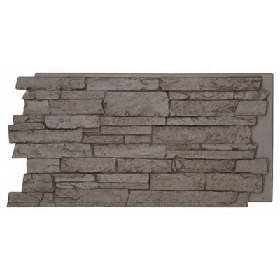 Image showing  Canyons Edge 48 in. x 24 in. Faux Stone Siding Panel, CE-4824-OGY