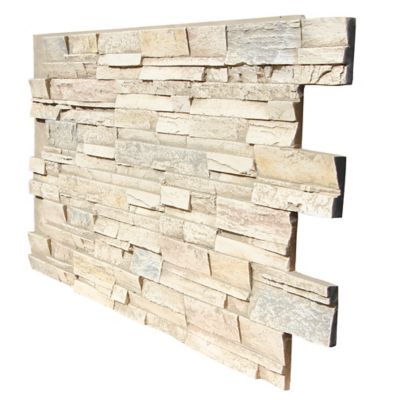Image showing  Traditions 48 in. x 24 in. Faux Stone Siding Panel, TDS-4824-FBH