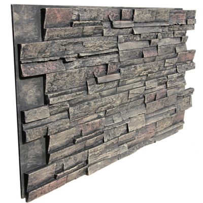 Image showing  Traditions 48 in. x 24 in. Faux Stone Siding Panel, TDS-4824-VAH