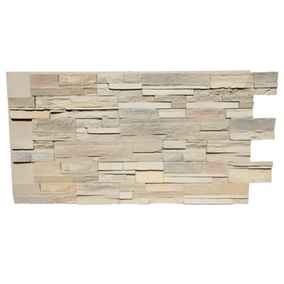 Image showing  Traditions 48 in. x 24 in. Faux Stone Siding Panel, TDS-4824-KAE