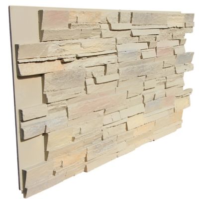 Image showing  Traditions 48 in. x 24 in. Faux Stone Siding Panel, TDS-4824-KAE