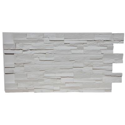 Image showing  Traditions 48 in. x 24 in. Faux Stone Siding Panel, TDS-4824-CWE