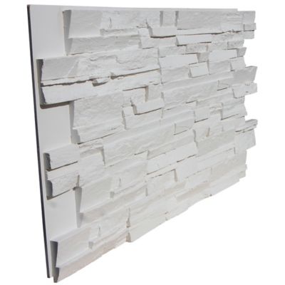 Image showing  Traditions 48 in. x 24 in. Faux Stone Siding Panel, TDS-4824-CWE