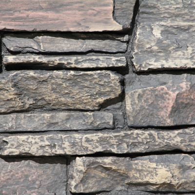 Tritan BP Harvest Ledge 48 in. x 24 in. Faux Stone Siding Panel, HL-4843-VAH