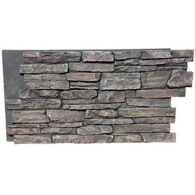 Image showing  Harvest Ledge 48 in. x 24 in. Faux Stone Siding Panel, HL-4843-VAH