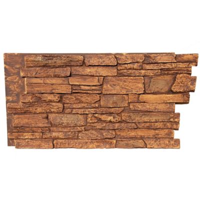 Image showing  Harvest Ledge 48 in. x 24 in. Faux Stone Siding Panel, HL-4843-DSN