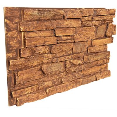 Image showing  Harvest Ledge 48 in. x 24 in. Faux Stone Siding Panel, HL-4843-DSN