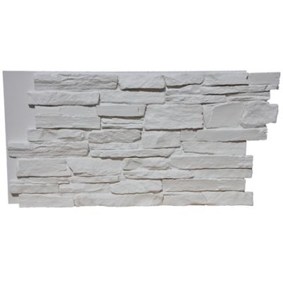Image showing  Harvest Ledge 48 in. x 24 in. Faux Stone Siding Panel, HL-4843-CWE
