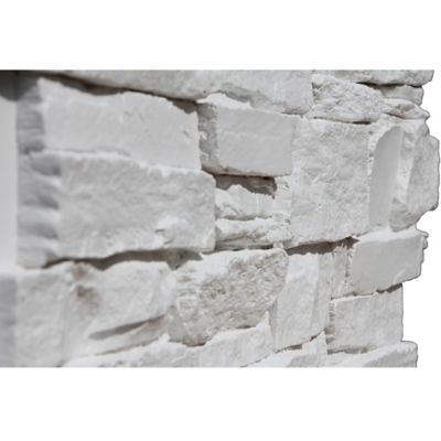 Image showing  Harvest Ledge 48 in. x 24 in. Faux Stone Siding Panel, HL-4843-CWE