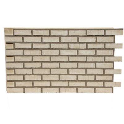 Image showing  British Brick 44 in. x 24 in. Faux Brick Siding Panel, BB-4324-SCM