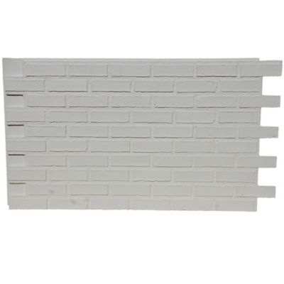 Image showing  British Brick 44 in. x 24 in. Faux Brick Siding Panel, BB-4824-CWE