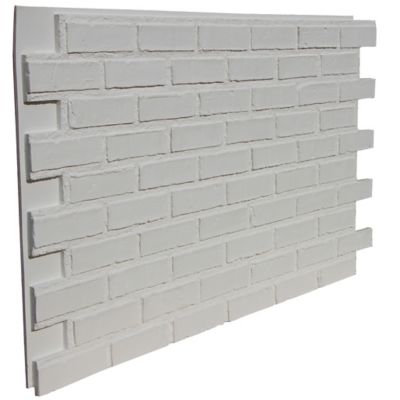 Image showing  British Brick 44 in. x 24 in. Faux Brick Siding Panel, BB-4824-CWE