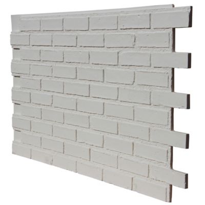 Image showing  British Brick 44 in. x 24 in. Faux Brick Siding Panel, BB-4824-CWE