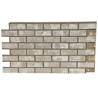 Image showing  Aged Brick 44 in. x 24 in. Faux Brick Siding Panel, AB-4323-SCM