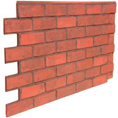 Image showing  Aged Brick 44 in. x 24 in. Faux Brick Siding Panel, AB-4323-BRD