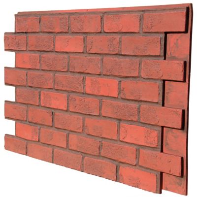 Image showing  Aged Brick 44 in. x 24 in. Faux Brick Siding Panel, AB-4323-BRD