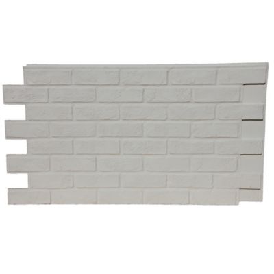 Image showing  Aged Brick 44 in. x 24 in. Faux Brick Siding Panel, AB-4323-CWE
