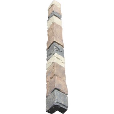 Image showing  Universal Outside Corner 48 in. x 3 in. x 3 in. Faux Stone Outside Corner, USOC-48-NST