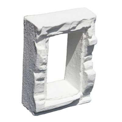 Image showing  Single Outlet Cover 5.88 in. x 3.88 in. x 1.88 in. Faux Stone Single Outlet Cover, S-OUT-CWE