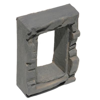 Image showing  Single Outlet Cover 5.88 in. x 3.88 in. x 1.88 in. Faux Stone Single Outlet Cover, S-OUT-NST