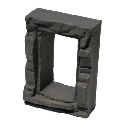 Image showing  Single Outlet Cover 5.88 in. x 3.88 in. x 1.88 in. Faux Stone Single Outlet Cover, S-OUT-NST