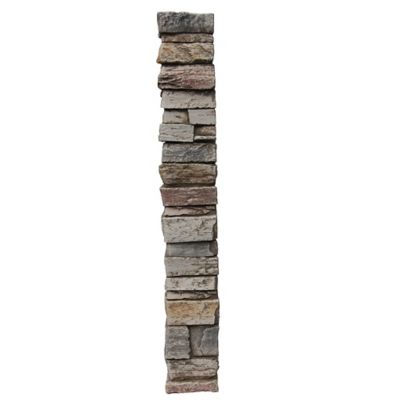 Image showing  Harvest Ledge Outside Corner 48 in x 7.25 in. x 7.25 in. Faux Stone Outside Corner, OC-HL-48-FBH