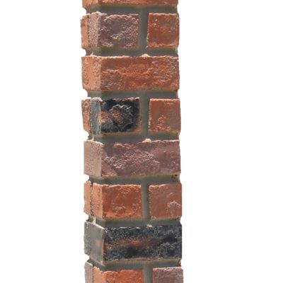 Image showing  Aged Brick Outside Corner 45 in. x 4.50 in. x 4.50 in. Faux Brick Outside Corner, OC-AB-48-RAR