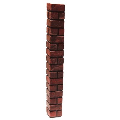 Image showing  Aged Brick Outside Corner 45 in. x 4.50 in. x 4.50 in. Faux Brick Outside Corner, OC-AB-48-BRD