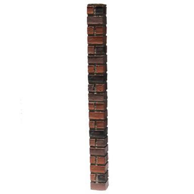 Image showing  British Brick Outside Corner 48 in. x 9.00 in. x 9.00 in. Faux Brick Outside Corner, OC-BB-48-RAR