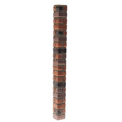 Image showing  British Brick Outside Corner 48 in. x 9.00 in. x 9.00 in. Faux Brick Outside Corner, OC-BB-48-RAR