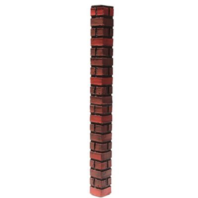 Image showing  British Brick Outside Corner 48 in. x 9.00 in. x 9.00 in. Faux Brick Outside Corner, OC-BB-48-BRD