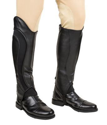 Image showing  Men's Derby Leather Half Chaps