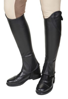 Image showing 1 th TuffRider Ladies Belmont Leather Half Chaps