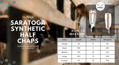 Image showing  Children's Saratoga Synthetic Half Chaps