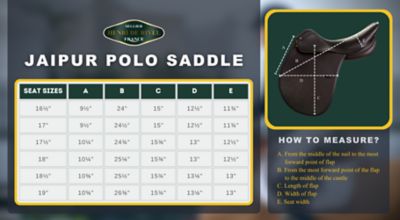 Image showing 5 th Henri de Rivel Jaipur Polo Saddle