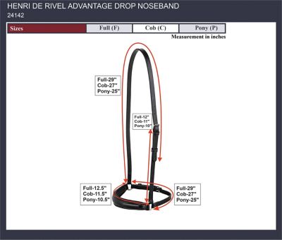 Image showing  Advantage Drop Noseband